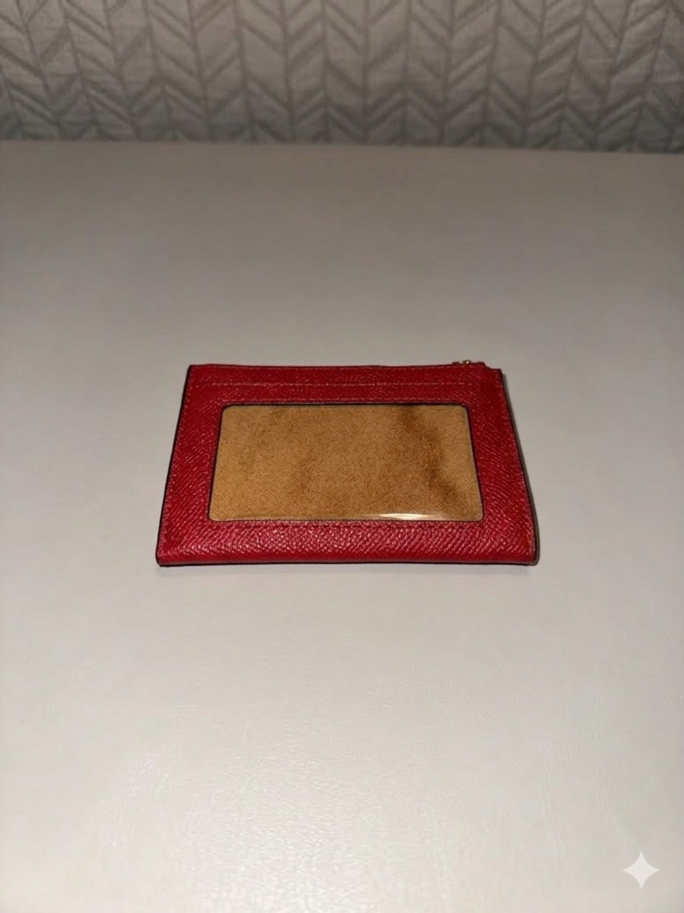 Coach Rd Leather Card Case/Mini Wallet - Picture 2 of 3